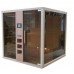 Сауна сглобяема Glass размери 1.50 x 1.50 x 2.10 м